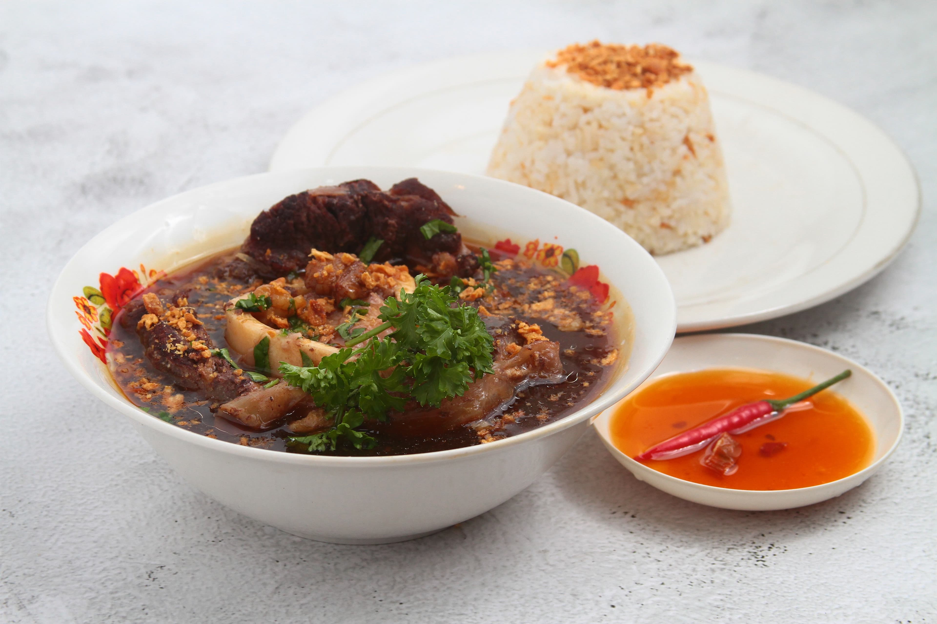Classic Manila Beef Pares & Garlic Sinangag