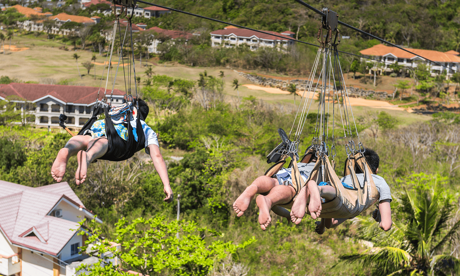 Zipline in Boracay
