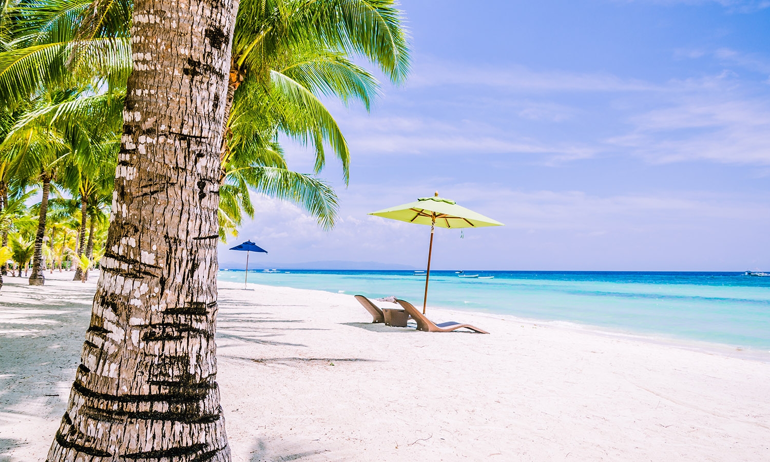 Panglao Island white sand beach Bohol