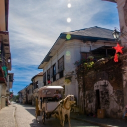 Vigan Calle Crisologo with Horse Carriage