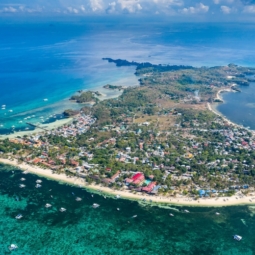 Malapascua Island Aerial View