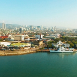 Cebu City aerial view