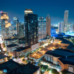Metro Manila Night Skyline