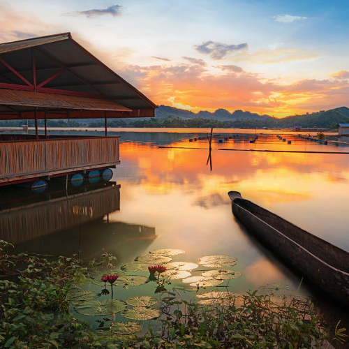 Lake sebu beautiful scenery