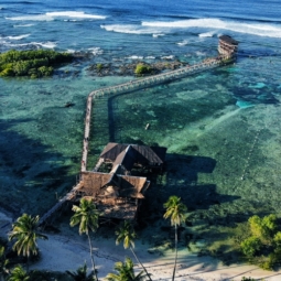 Cloud9 Aerial shot in Siargao